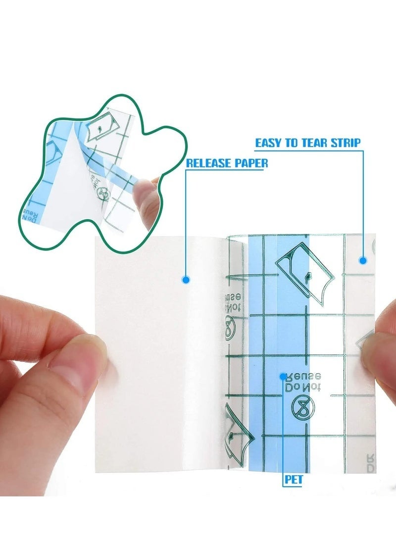 Transparent Stretch Adhesive Bandages Waterproof Clear Bandage Protective Adhesive Bandages Dressing Tape (2 Inch x 5.47 Yard) - Image 4