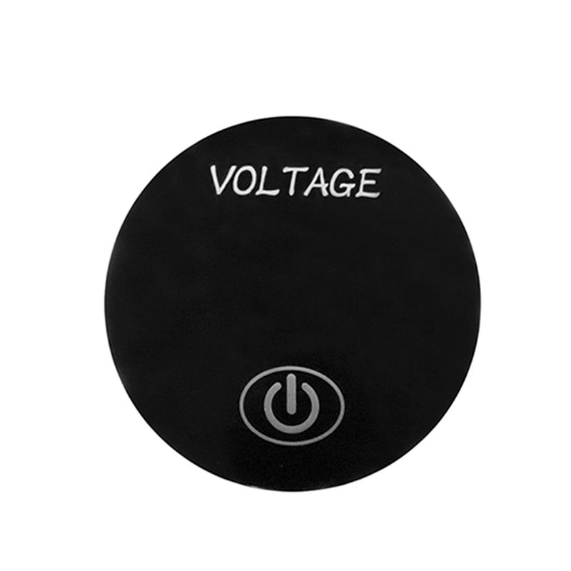 Universal Car Motorcycle DC 12V-24V LED Panel Digital Voltage Meter with Touch ON OFF Switch Battery Capacity Display Voltmeter for SUV Truck Motorcycle Boat Riding mower Tractor - Image 4