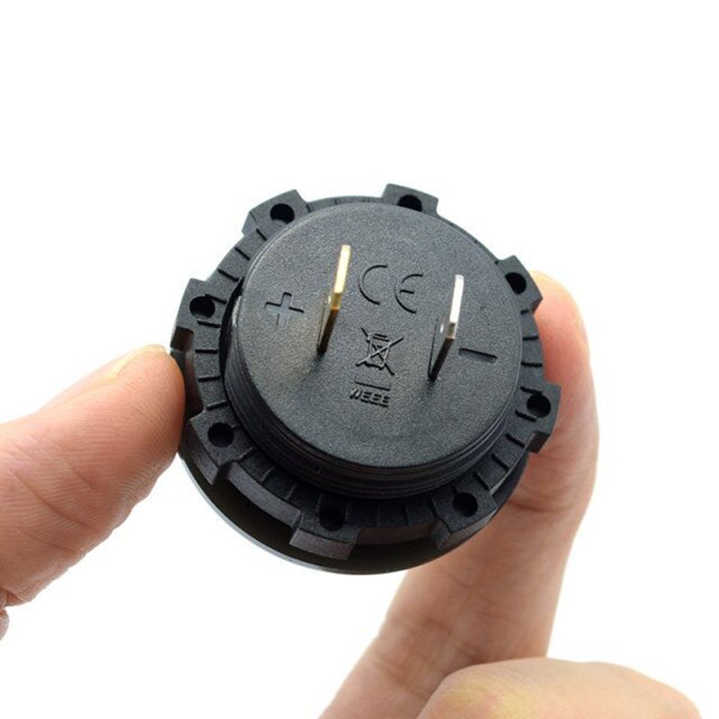 Universal Car Motorcycle DC 12V-24V LED Panel Digital Voltage Meter with Touch ON OFF Switch Battery Capacity Display Voltmeter for SUV Truck Motorcycle Boat Riding mower Tractor - Image 5