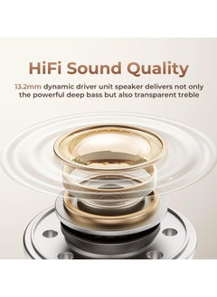 General Wireless Earbuds, IPX4 Waterproof Hi-Fi Stereo Bass Bluetooth Headset, V5.3 Wireless Headset, Noise-Cancelling In-Ear Headphones with Microphone and Charging Case for iPhone and Android  - Image 5