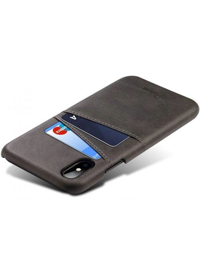 Wallet Case Cover With Card Holder For Apple iPhone X - Image 3