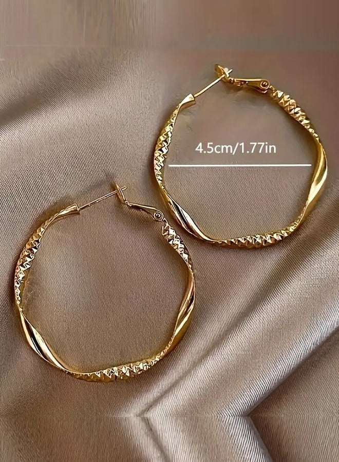 Ready For Chai Elegant And Minimalist Design Ladies Earrings, Perfect For Festive Parties And As Gifts - Image 1