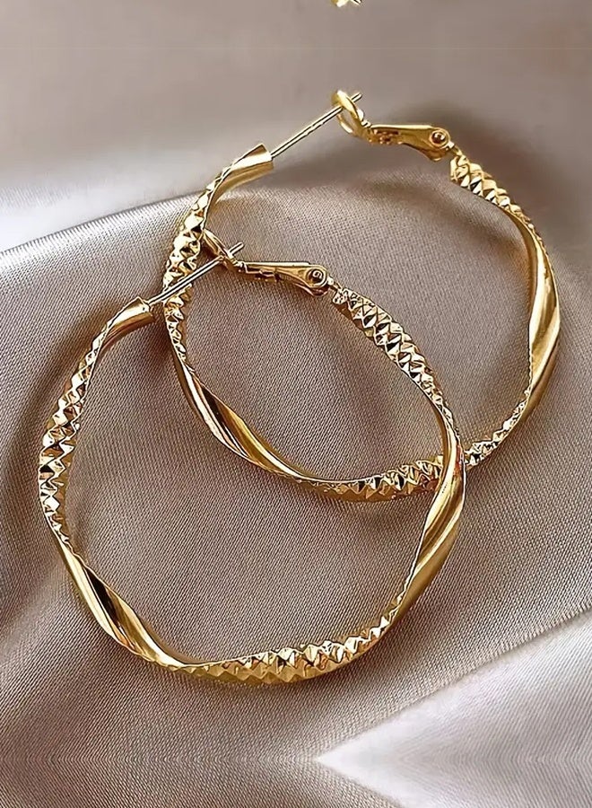 Ready For Chai Elegant And Minimalist Design Ladies Earrings, Perfect For Festive Parties And As Gifts - Image 2