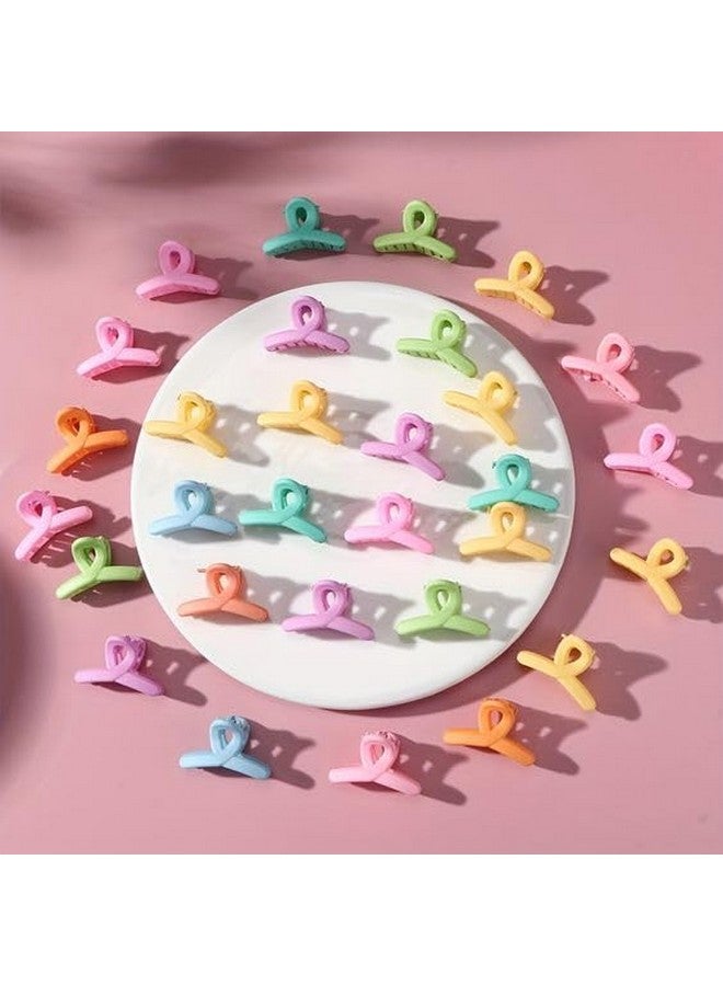 Plenteous Bow Hair Clips, Non Slip Modern Claw Clips Strong Hold Hair Claw Large Hair Clip for Medium Thick Hair Hair Claw Clips for Women and Girls Straight, Curly & Wavy Hair, 6 Pcs. (6 pc, Cross) - Image 2