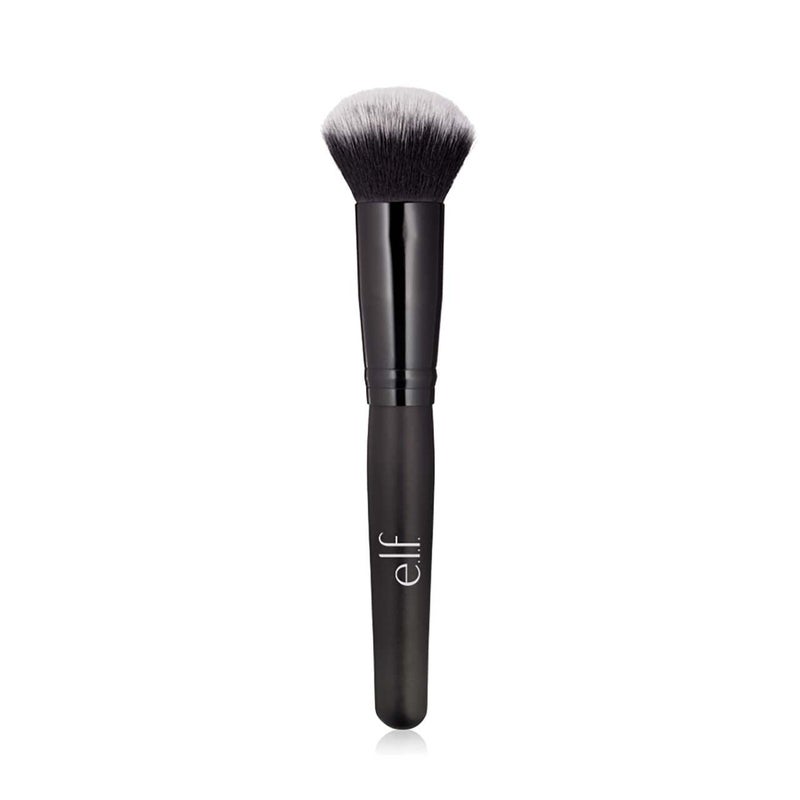 elf Powder Blurring Brush Makeup Brush For Creating A SoftFocus Finish Great For Under Eyes Around The Nose Brows Vegan CrueltyFree