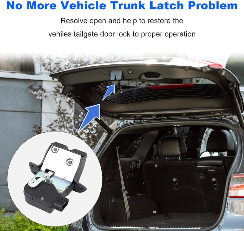 WMPHE Replacement Tailgate Latch Assembly for Hyundai Veloster 2012-2017 - Image 4