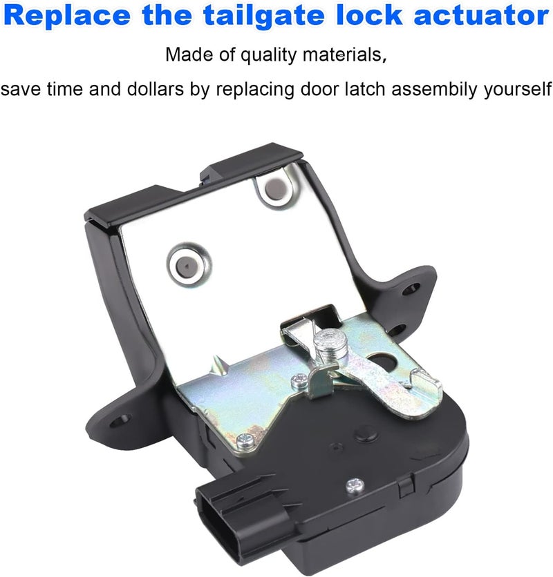 WMPHE Replacement Tailgate Latch Assembly for Hyundai Veloster 2012-2017 - Image 2