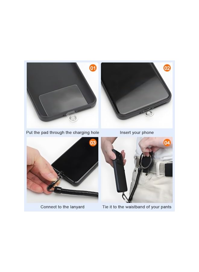 Green Tiger ZORBES Clip Phone Mount for Belt Strong N52 Magnetic Holder, Hands-Free Clip-On Phone Holder for Backpack, Shoulder Strap, and Belt, Secure Magnetic Mount for Smartphones - Image 5