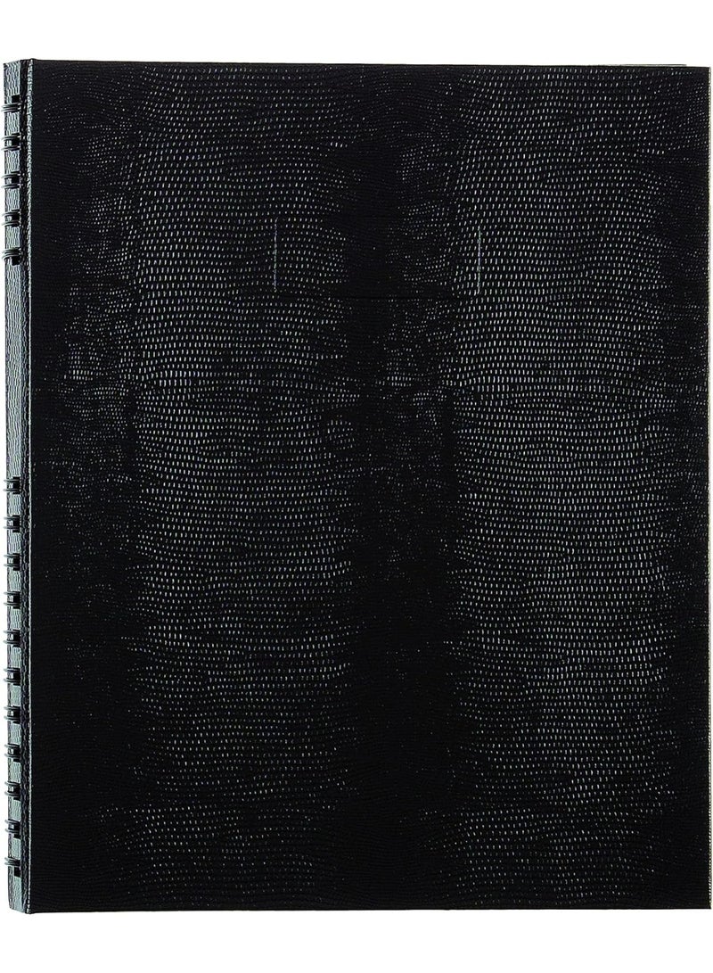 Blueline NotePro Undated Daily Planner, Black, 200 Pages,10 3/4 x 8-1/2 Inches - Image 4
