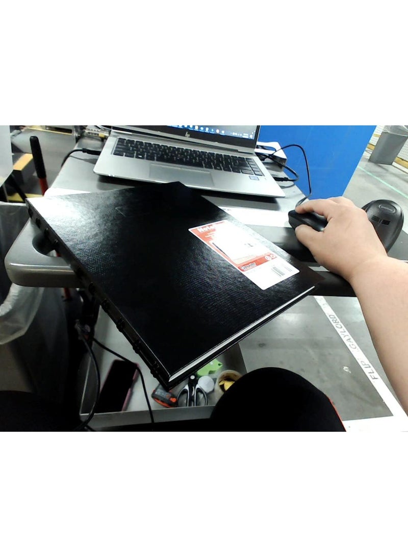 Blueline NotePro Undated Daily Planner, Black, 200 Pages,10 3/4 x 8-1/2 Inches - Image 2