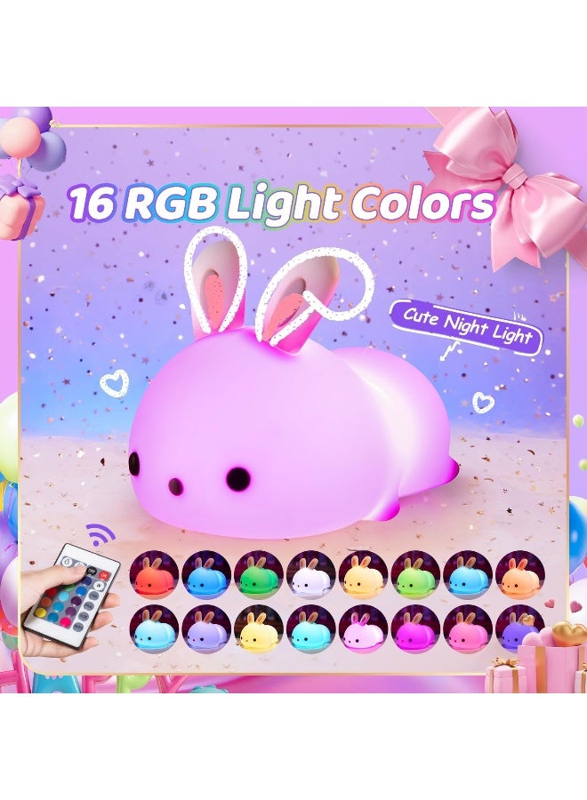 One Fire Cute Night Light, Remote+16 Colors Teen Girl Gifts for Girls, TAP for Fun Teen Girl Stuff Anime Stuff, Cute Things for Girls - Image 2