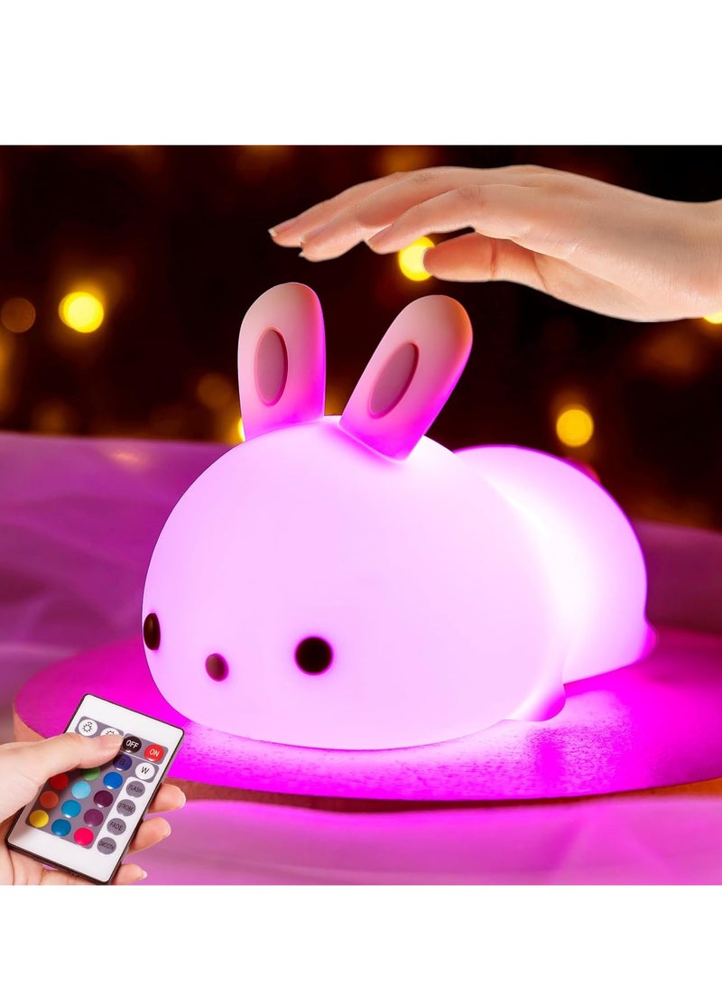 One Fire Cute Night Light, Remote+16 Colors Teen Girl Gifts for Girls, TAP for Fun Teen Girl Stuff Anime Stuff, Cute Things for Girls - Image 1