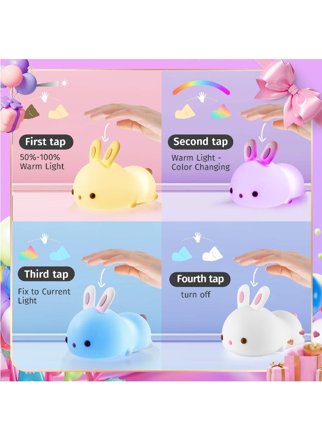 One Fire Cute Night Light, Remote+16 Colors Teen Girl Gifts for Girls, TAP for Fun Teen Girl Stuff Anime Stuff, Cute Things for Girls - Image 4