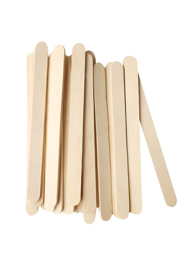 Duravel Popsicle Sticks, 6 Inches, 150 Pieces, Wooden Craft Sticks for Ice Cream, Lollipop, Waxing, Resin Stirring, Kids Art Supplies - view 3