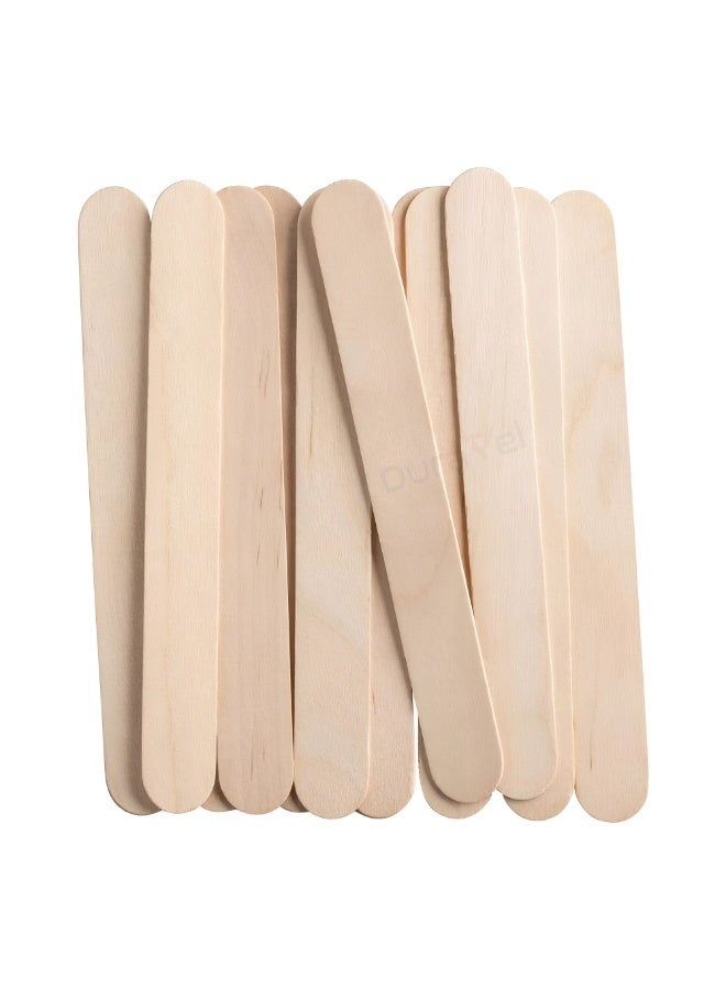 Duravel Popsicle Sticks, 6 Inches, 150 Pieces, Wooden Craft Sticks for Ice Cream, Lollipop, Waxing, Resin Stirring, Kids Art Supplies - view 2