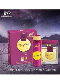 Jean Paul Dupont JPD Scripture PromoPack EDP + Body Spray for Women  - Image 3