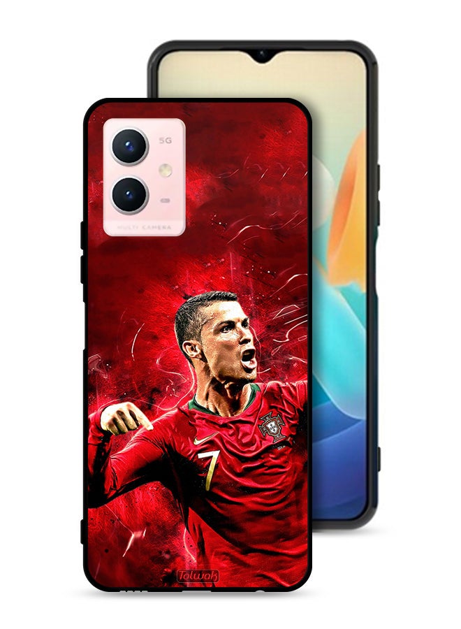 Tolwak Vivo Y33s 5G Protective Case Cover Cristiano Ronaldo - Image 1
