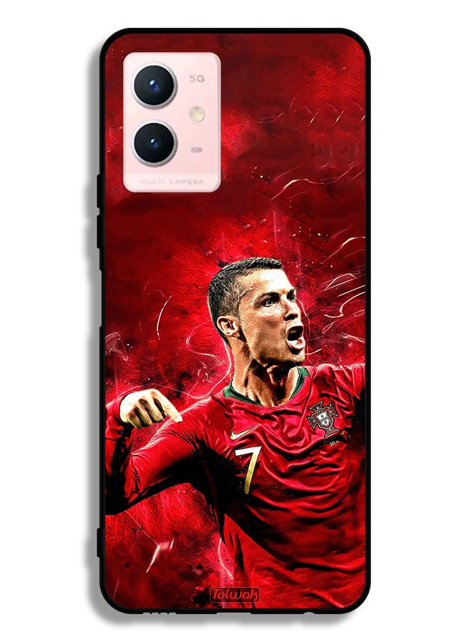 Tolwak Vivo Y33s 5G Protective Case Cover Cristiano Ronaldo - Image 2