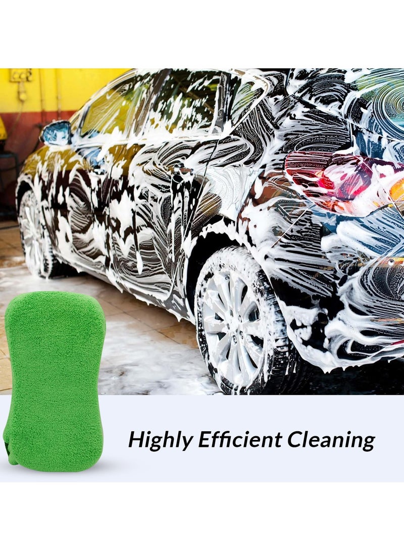 FAJ 2-in-1 Multipurpose Cleaning Sponge Super Absorbent for Car and Bike Washing, Kitchen, Office 8OOG821 - Image 5