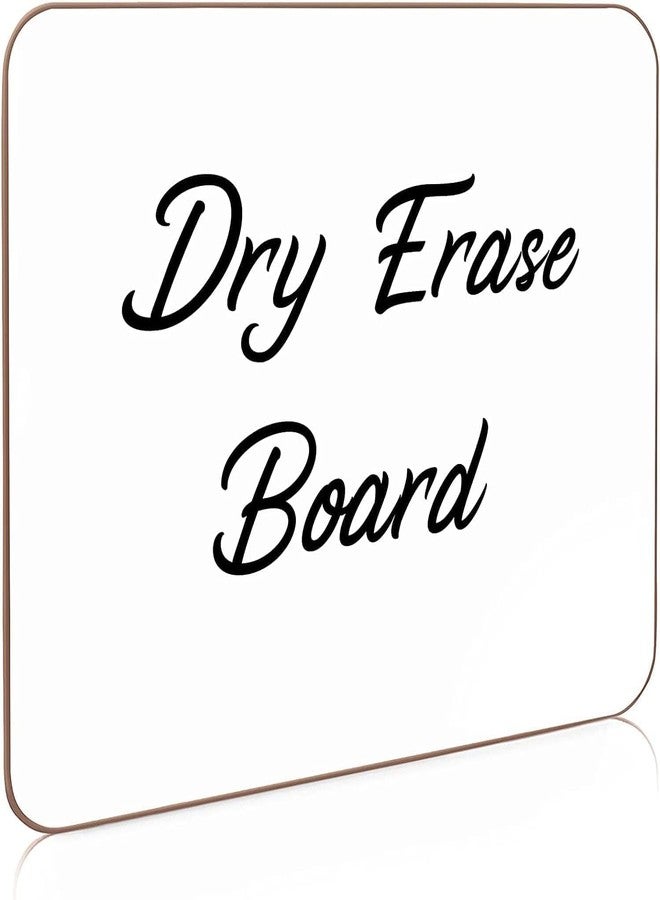 PEN UP Wood Small White Board, Dry Erase Mini Whiteboard 9x12 Inch, Dry Erase Board, Dry Erase Lapboards Handheld Personal White Boards for Students, Kids, Office (Pack of 4) - Image 1