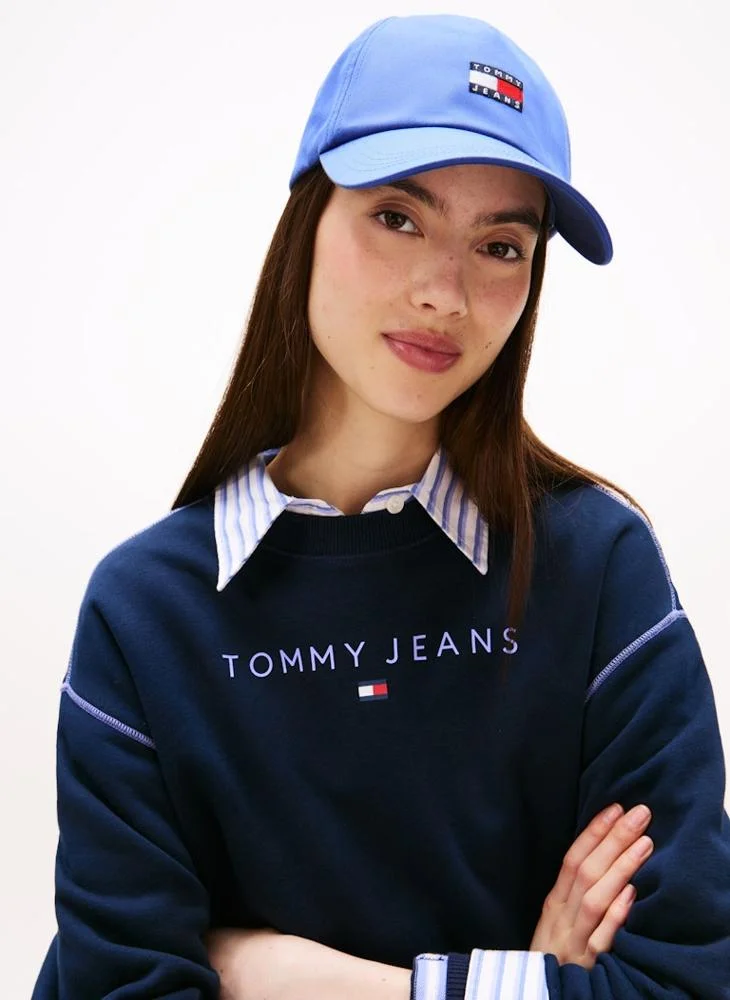 TOMMY JEANS Heritage Logo Five-Panel Baseball Cap