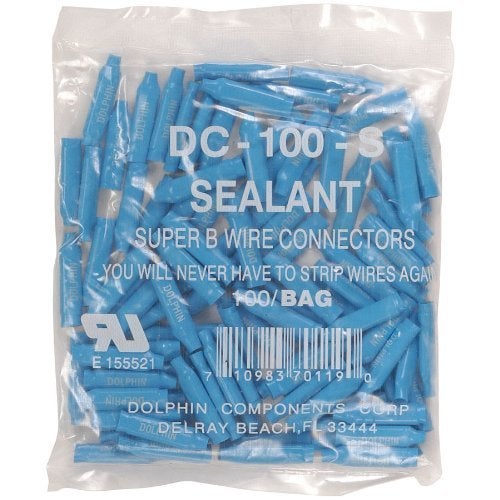 Dolphin DC-100S Super B Connector w/Sealant 100 Pcs. - Image 2