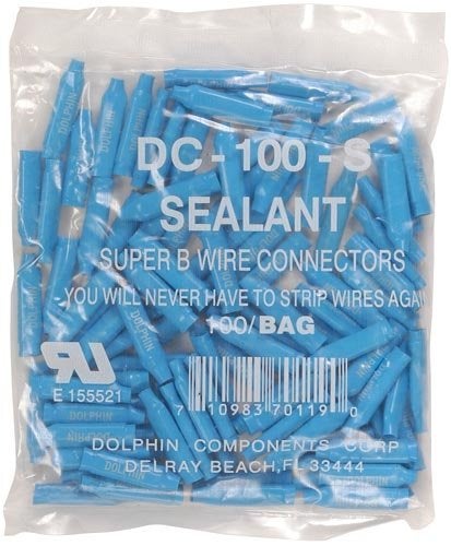 Dolphin DC-100S Super B Connector w/Sealant 100 Pcs. - Image 3