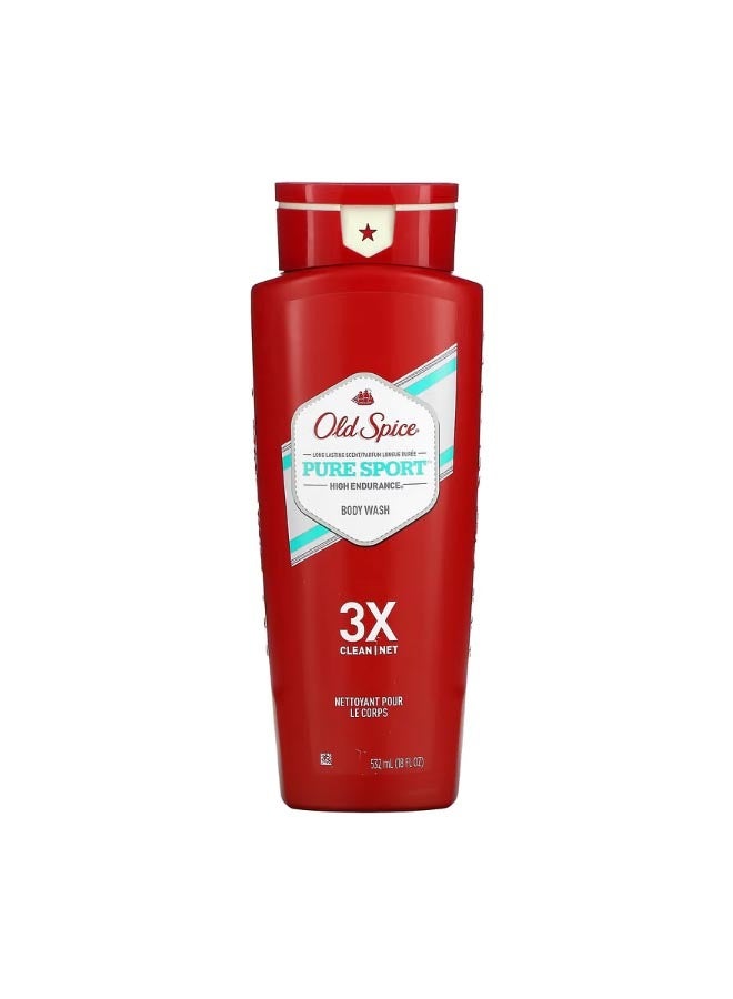 Old Spice Body Wash Pure Sport 18 fl oz 532 ml - Image 1