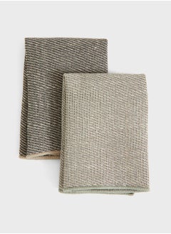2-Pack Linen Dishcloths