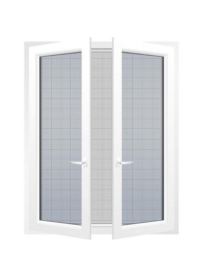 LUANCE Square Shaped Mosquito Net for Windows White 250 x 250 cm 850501 - Image 3