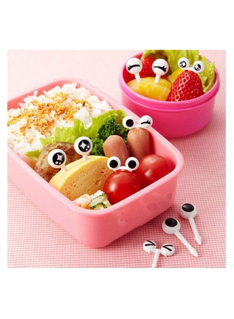Snack attack 50 Pcs Food Fruit Fork Picks for Kids Cute Animals Bento Box Decor ForksCake Little Forks Dessert Forks Mini Cartoon Toothpick for Cake Dessert Pastry Party Supply - Image 4