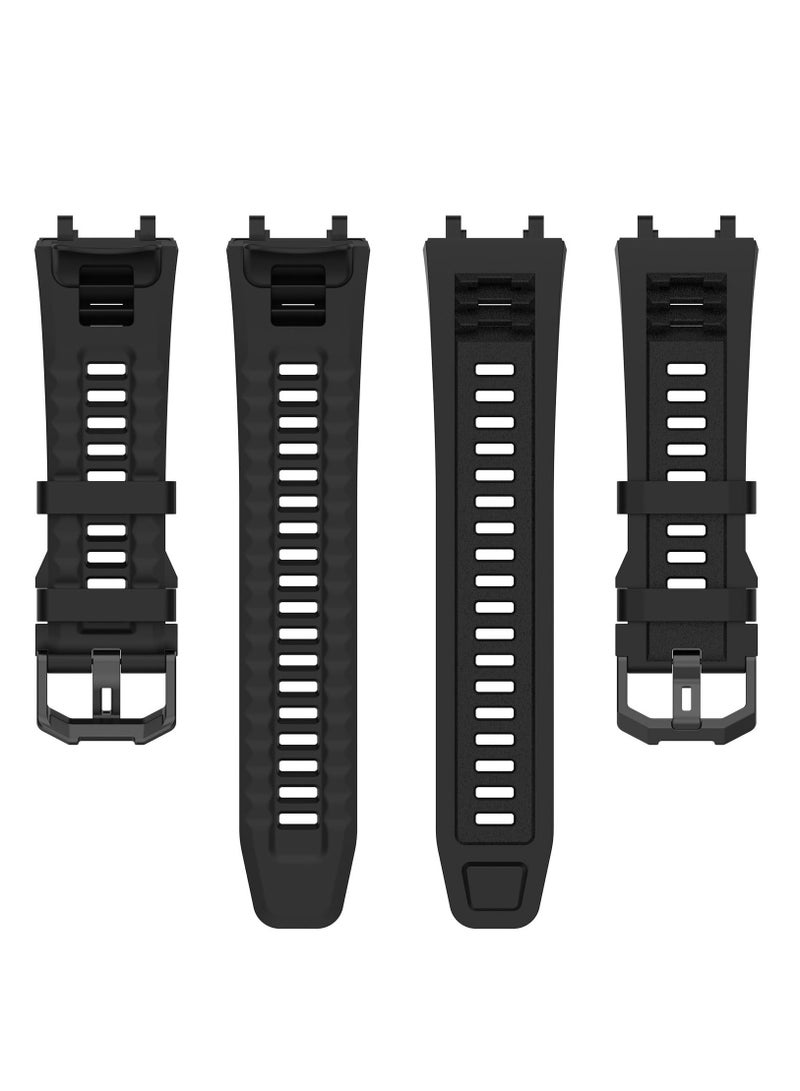 Watch Band Compatible for Amazfit Active Edge A2212 Strap Silicone Replacement Wristband Bracelet for Men & Women - Image 5