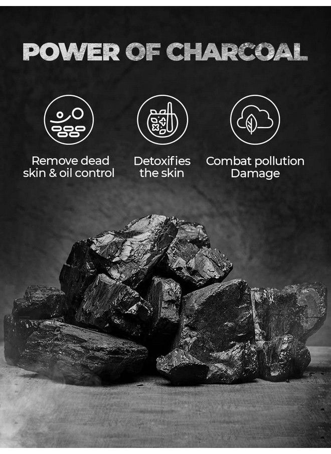 BEARDO - Charcoal 4In1 Giftset For Men ; Complete Face & Body Kit Pack Of 4 (Facewash Peeloff Mask Scrub Soap) ; Best Gift For Men ; Gift For Husband - Image 1