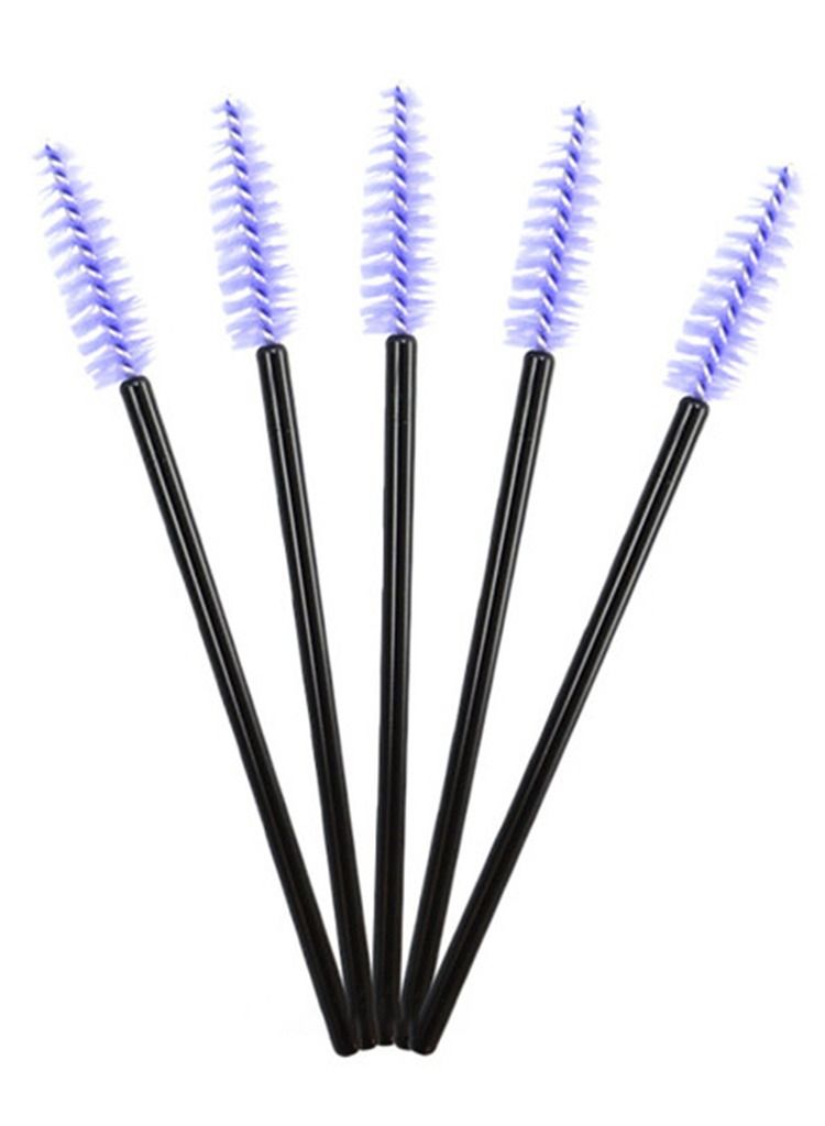 K RANGE 50 Piece Disposable Eyelash Mascara Brushes - Image 1