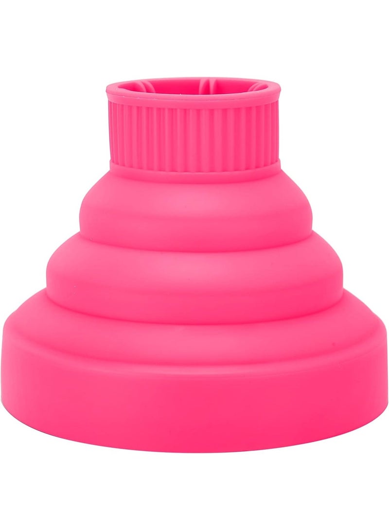 Dryer Diffuser, Silicone Foldable Attachment, 4-5cm Diameter, Portable Curly Hair Diffuser (Sorted Color) - Image 5
