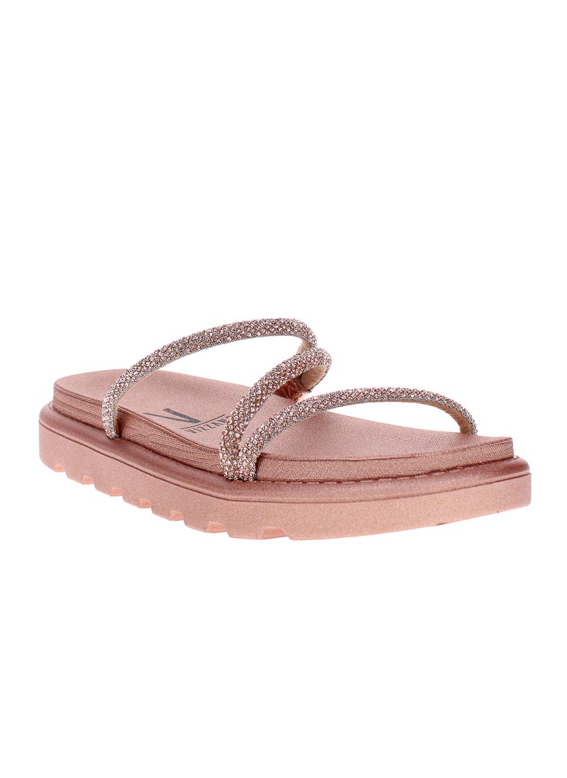 VIZZANO Flat Sandals for Women – Stylish Ladies Flat Sandals & Comfortable Flat Slippers - Image 1