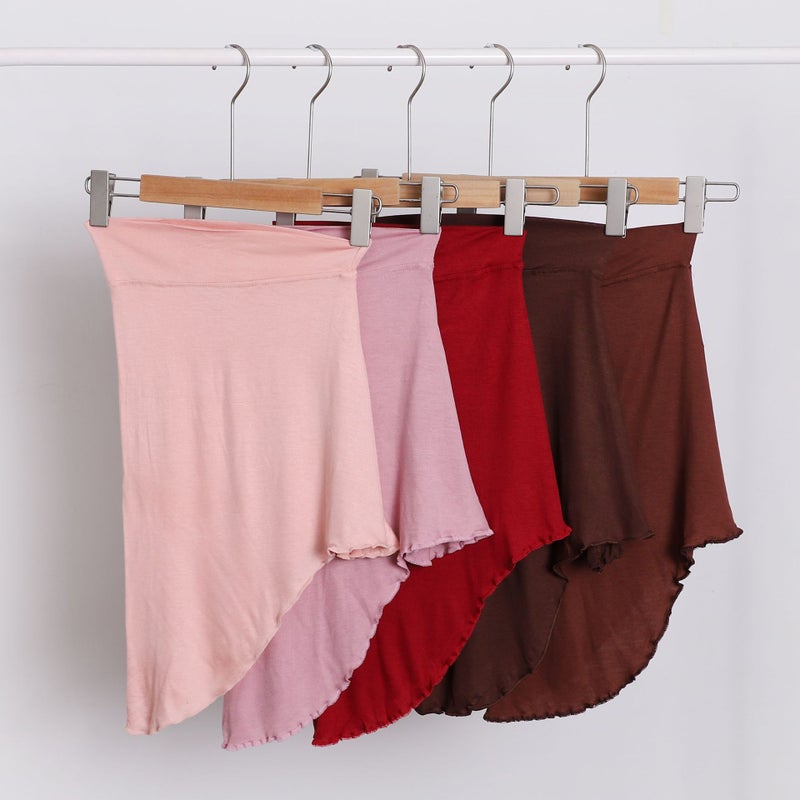 Solid Color Mercerized Cotton Headgear Base Cap Modal Convenient Headscarf Malay Indonesia Monochrome Cap Toe Cap - Image 5