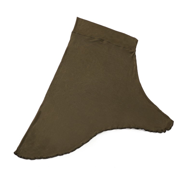 Solid Color Mercerized Cotton Headgear Base Cap Modal Convenient Headscarf Malay Indonesia Monochrome Cap Toe Cap - Image 1