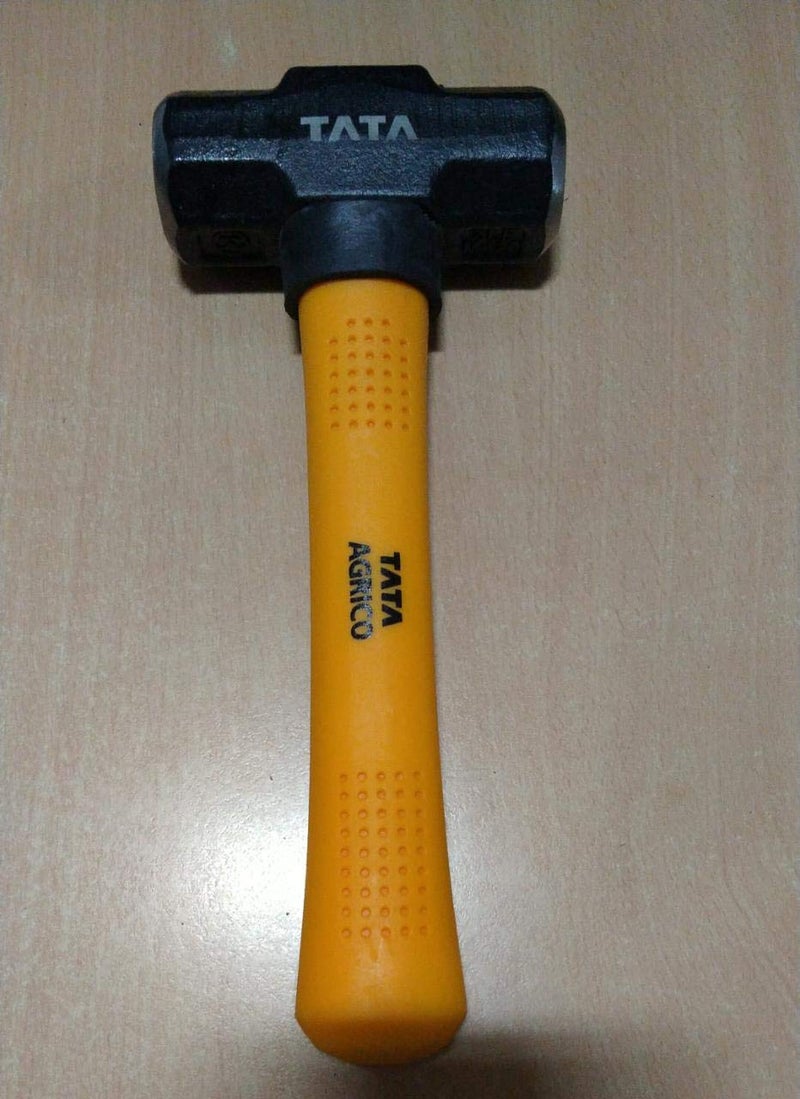 AGRICO Tata Agrico Sledge Hammer | Heavy-Duty Forged Steel Head with Fiberglass Handle | Industrial Demolition & Construction Tool - Image 2