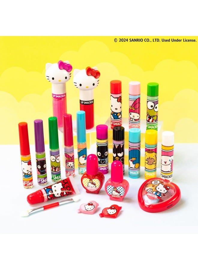 Lip Smacker Sanrio Hello Kitty and Friends 8-Piece Flavored Lip Balm, My Melody, Little Twin Stars, and Chococat, Hydrating & Protecting - Cruelty-Free - Image 3