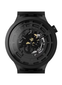Swatch Unisex Watch Bioceramic Quartz C-BLACK  - Image 1