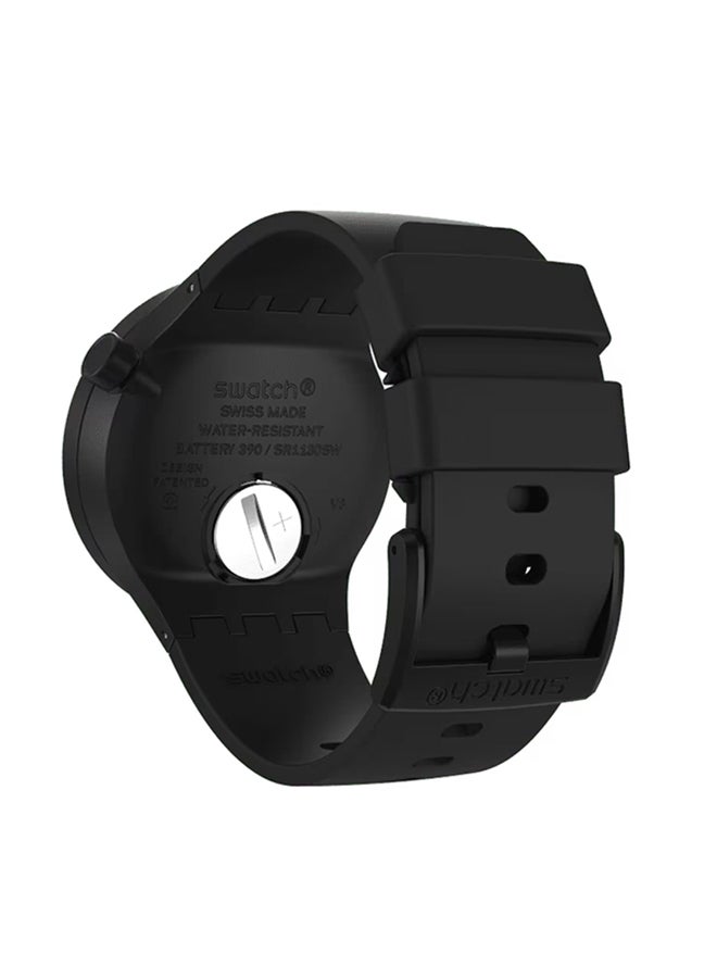 Swatch ساعة يونيكس بيولوجية سيراميك كواتز - أسود - Image 3