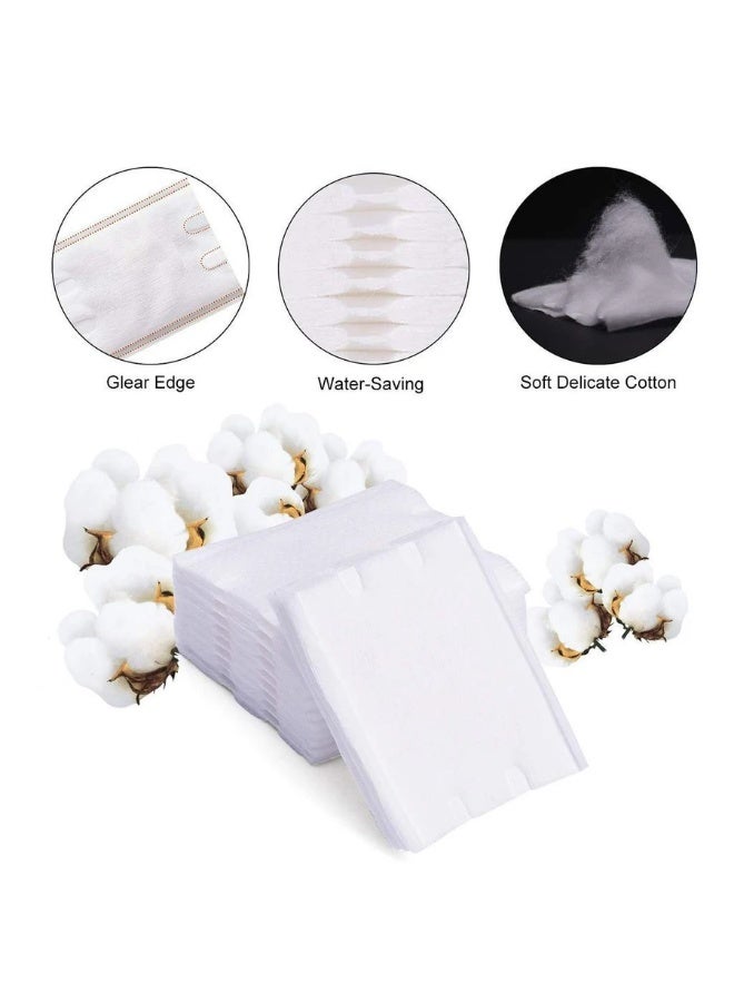 222PCS Clean Cotton Pads – Dual-Use Cosmetic Face Towels – Soft, High Absorption, Disposable Makeup Remover Pads - Image 3