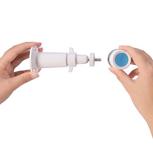 HOLACA Compatible for Nest Cam Wall Mount Versatile Aluminum Bracket Compatible for Google Nest Cam Outdoor Security Camera (White-Aluminum) - Image 3