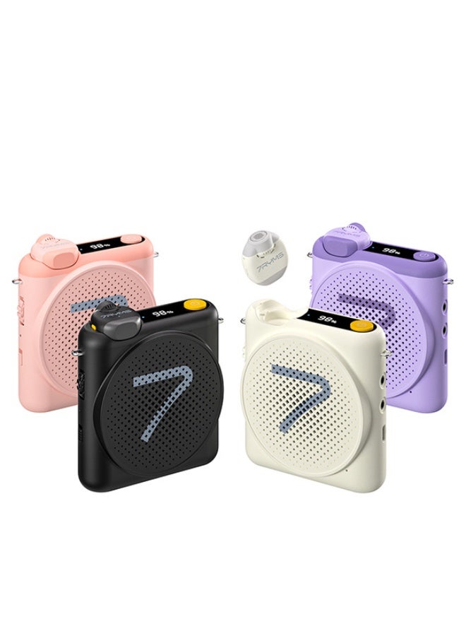 7RYMS WA2 Amplifier with Microphone (Pink) - Image 3