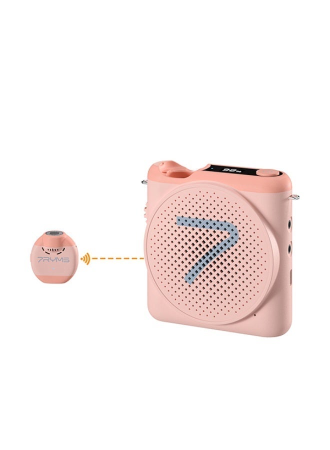 7RYMS WA2 Amplifier with Microphone (Pink) - Image 2