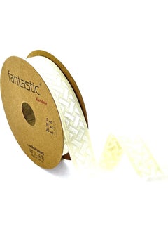 Fantastic Woven Border Ribbon (2cm Width - 10MT Length)  - Image 1