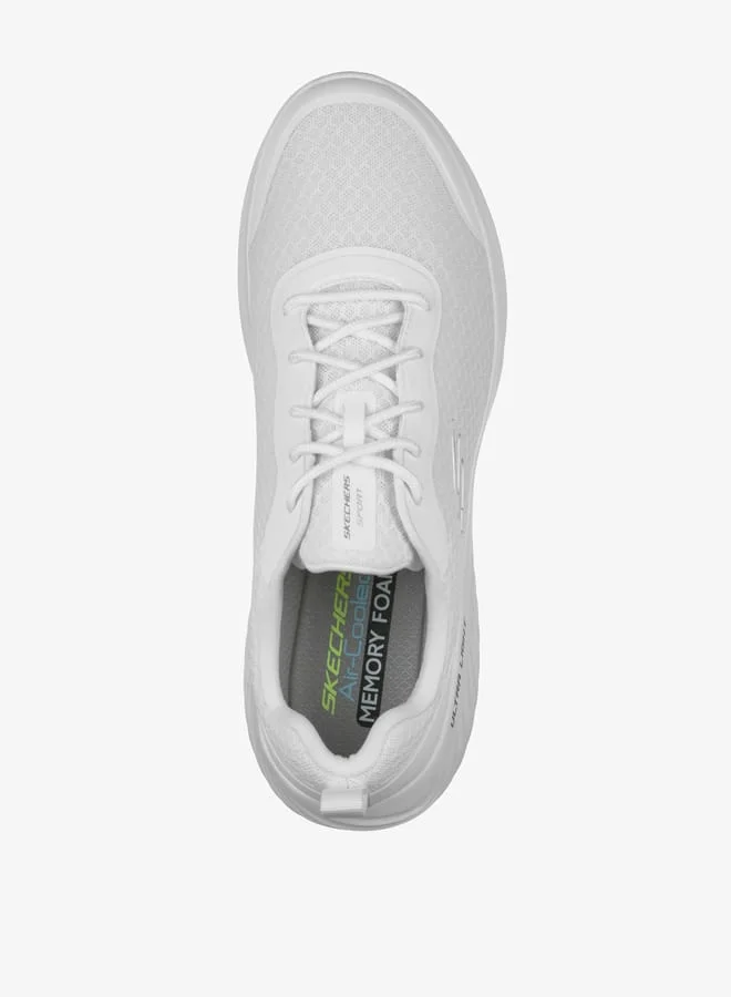 سكيتشرز Men's Mesh Lace-Up Sports Shoes - BOUNDER VOLTIS