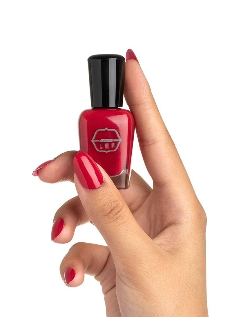 ليف مناكير طلاء الاظافر اتش دي البراق طويل الأمد من ليف | RUBY 01 - Image 1
