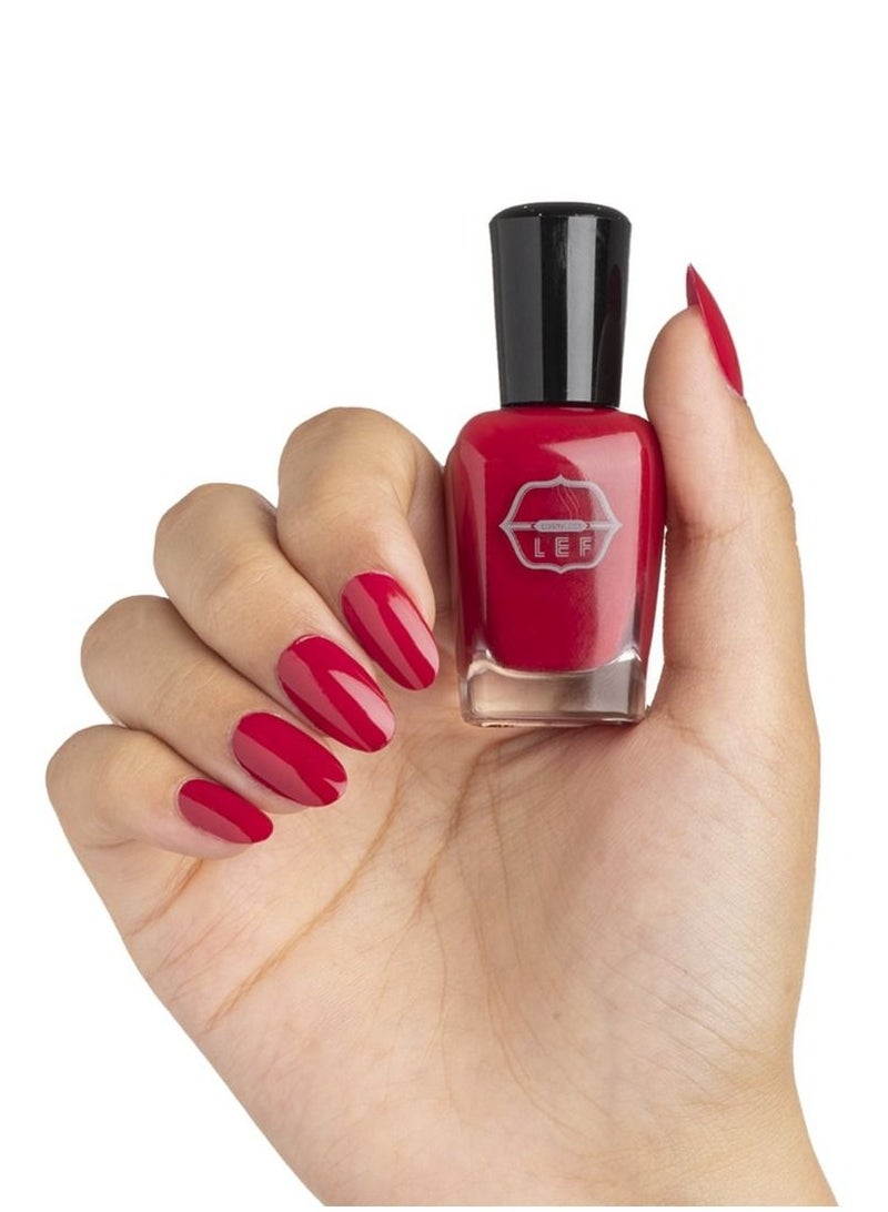 ليف مناكير طلاء الاظافر اتش دي البراق طويل الأمد من ليف | RUBY 01 - Image 2